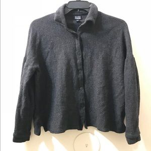 Eileen Fisher Wool Button Down